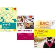 Pachet Bacalaureat 2026. Eseul. Pregatire individuala pentru proba scrisa, Matematica M1. Teste si Notiuni teoretice si teste pentru clasele 11-12 -Li