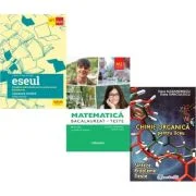 Pachet Bacalaureat 2026. Eseul Pregatire individuala pentru proba scrisa, Matematica M2 Profil Stiinte ale naturii. Teste si Chimie organica pentru li