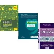 Pachet Bacalaureat 2026. Eseul. Varianta rapida de pregatire, Matematica filiera tehnologica: servicii, resurse si tehnic si Informatica clasele 11-12