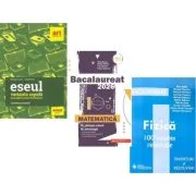 Pachet Bacalaureat 2026. Eseul. Varianta rapida de pregatire, Matematica M-stiintele-naturii si M-tehnologic si Fizica 100 variante rezolvate - Lilian