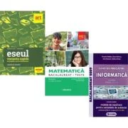 Pachet Bacalaureat 2026. Eseul. Varianta rapida de pregatire, Matematica M2 Stiinte ale naturii, Informatica clasele 11-12, intensiv Pascal C/C++ - Li
