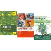 Pachet Bacalaureat 2026. Eseul. Varianta rapida de pregatire, Matematica M2 Tehnologic si Biologia pe intelesul tuturor Clasele 9-10 - Liliana Paicu,