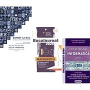 Pachet Bacalaureat 2026. Ghid complet Limba si literatura romana, Matematica M-stiintele-naturii si M-tehnologic si Informatica clasele 11-12, intensi