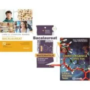 Pachet Bacalaureat 2026. Limba si literatura romana 72 teste complete, Matematica M-stiintele-naturii si M-tehnologic si Chimie organica pentru liceu.