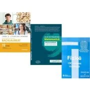 Pachet Bacalaureat 2026. Limba si literatura romana Ghid complet cu 72 teste, Matematica filiera tehnologica: servicii, resurse si tehnic si Fizica 10