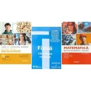 Pachet Bacalaureat 2026. Limba si literatura romana Ghid complet cu 72 teste, Matematica M2 Tehnologic. Teste si Fizica 100 variante rezolvate - Mimi