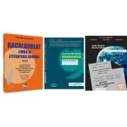 Pachet Bacalaureat 2026. Limba si literatura romana, Matematica filiera tehnologica: servicii, resurse si tehnic si Biologie clasele 11-12 - Mariana B