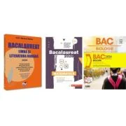 Pachet Bacalaureat 2026. Limba si literatura romana, Matematica M_Mate-Info si Biologie. Notiuni teoretice si teste pentru clasele 11-12 - Mariana Bad