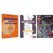 Pachet Bacalaureat 2026. Limba si literatura romana, Matematica M_Mate-Info si Chimie organica pentru liceu. Sinteze. Probleme. Teste - Mariana Badea,