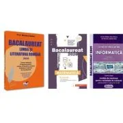 Pachet Bacalaureat 2026. Limba si literatura romana, Matematica M_Mate-Info si Informatica. Ghid de pregatire clasele 11-12 intensiv Pascal C/C++ - Ma
