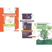 Pachet Bacalaureat 2026. Limba si literatura romana, Matematica M-stiintele-naturii si M-tehnologic si Biologia pe intelesul tuturor clasele 9-10 - Mi