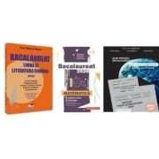 Pachet Bacalaureat 2026. Limba si literatura romana, Matematica M-stiintele-naturii si M-tehnologic si Biologie clasele 11-12 - Mariana Badea, Mihai M