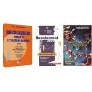 Pachet Bacalaureat 2026. Limba si literatura romana, Matematica M-stiintele-naturii si M-tehnologic si Chimie organica pentru liceu. Sinteze. Probleme