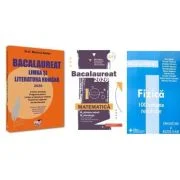 Pachet Bacalaureat 2026. Limba si literatura romana, Matematica M-stiintele-naturii si M-tehnologic si Fizica 100 variante rezolvate - Mariana Badea,