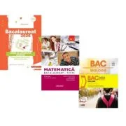 Pachet Bacalaureat 2026. Limba si literatura romana, Matematica M1. Teste si Biologie. Notiuni teoretice si teste pentru clasele 11-12 - Mihaela Dobos