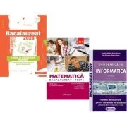 Pachet Bacalaureat 2026. Limba si literatura romana, Matematica M1. Teste si Informatica. Ghid de pregatire clasele 11-12 intensiv Pascal C/C++ - Miha