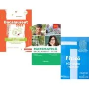 Pachet Bacalaureat 2026. Limba si literatura romana, Matematica M2 Profil Stiinte ale naturii. Bacalaureat Teste si Fizica 100 variante rezolvate - Mi