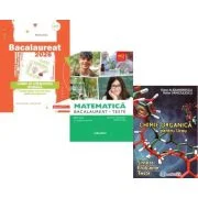 Pachet Bacalaureat 2026. Limba si literatura romana, Matematica M2 Profil Stiinte ale naturii. Teste si Chimie organica pentru liceu. Sinteze. Problem