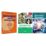 Pachet Bacalaureat 2026. Limba si literatura romana, Matematica M2 Profil Stiinte ale naturii. Teste si Fizica - Mariana Badea, Claudia Temneanu, Euge