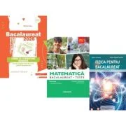 Pachet Bacalaureat 2026. Limba si literatura romana, Matematica M2 Profil Stiinte ale naturii. Teste si Fizica - Mihaela Dobos, Claudia Temneanu, Euge