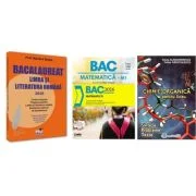 Pachet Bacalaureat 2026. Limba si literatura romana, Matematica si Chimie organica pentru liceu. Sinteze. Probleme. Teste - Mariana Badea, Radu Gologa