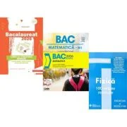 Pachet Bacalaureat 2026. Limba si literatura romana, Matematica si Fizica 100 variante rezolvate - Mihaela Dobos, Radu Gologan, Doru Badiu