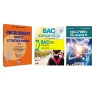 Pachet Bacalaureat 2026. Limba si literatura romana, Matematica si Fizica - Mariana Badea, Radu Gologan, Eugen Stefan Lakatos