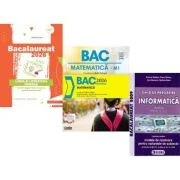 Pachet Bacalaureat 2026. Limba si literatura romana, Matematica si Informatica. Ghid de pregatire clasele 11-12 intensiv Pascal C/C++ - Mihaela Dobos,
