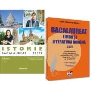 Pachet Bacalaureat 2026 Limba si literatura romana si Istorie 65 teste - Mariana Badea, Adrian Ilie Aichimoaie