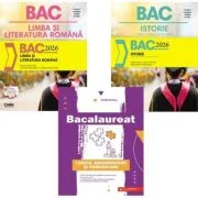 Pachet Bacalaureat Limba si literatura romana, Istorie si Logica Argumentare si comunicare - Monica Cristina Anisie, Marilena Bercea, Cecilia Ionescu
