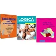 Pachet Bacalaureat Limba si literatura romana, Logica si Istoria romanilor - Mariana Badea, Gheorghe Dondorici, Gabriel Stefan Ion