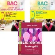 Pachet Bacalaureat Limba si literatura romana, Psihologie si Istorie - Monica Cristina Anisie, Marilena Bercea, Diana Ioanes