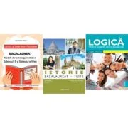 Pachet Bacalaureat Limba si literatura romana Subiectul 1 si 2, Logica si Istorie 65 de teste - Oana Valeria Chelaru, Adrian Ilie Aichimoaie, Gabriel