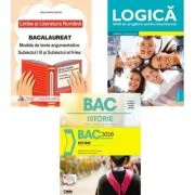 Pachet Bacalaureat Limba si literatura romana Subiectul 1 si 2, Logica si Istorie - Oana Valeria Chelaru, Gabriel Stefan Ion, Marilena Bercea