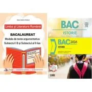 Pachet Bacalaureat Limba si literatura romana Subiectul 1 si 2 si Istorie - Oana Valeria Chelaru, Marilena Bercea
