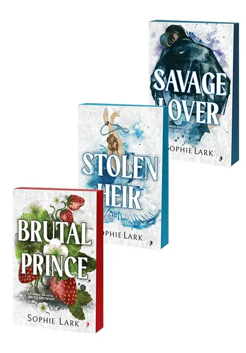 Pachet Brutal Prince + Stolen Heir + Savage Lover. Set 3 carti