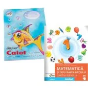 Pachet Caiet Pestisor matematica A5, 48 file, Casa Tipografica si Matematica si explorarea mediului. Caietul elevului clasa 1 - Mirela Mihaescu