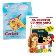 Pachet Caiet Pestisor matematica A5, 48 file, Casa Tipografica si Sa socotim cu Mos Arici. Matematica si explorarea mediului, clasa 1 - Lucica Buzench