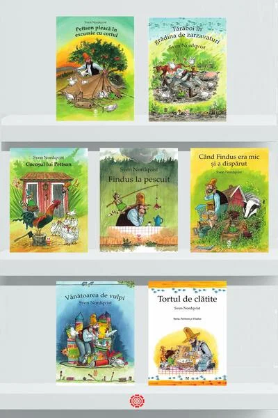 Pachet Cărțile cu Pettson și Findus (Incomplet) - Sven Nordqvist - Pandora M