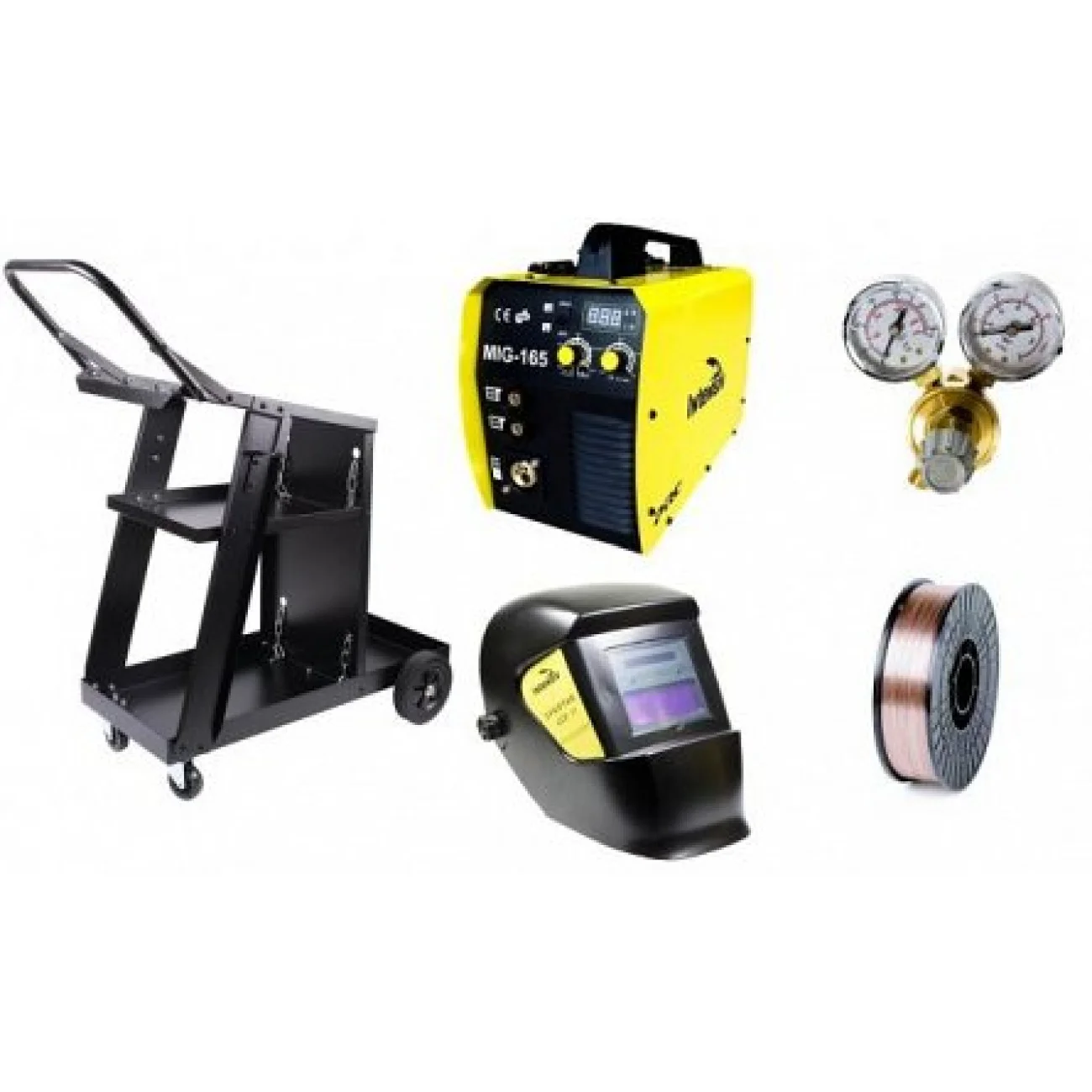 Pachet complet MIG/MMA 165 Intensiv