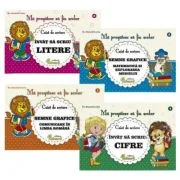 Pachet cu 4 caiete de scriere. Ma pregatesc sa fiu scolar - Lucica Buzenchi