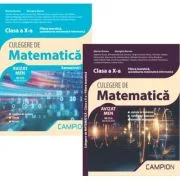 Pachet Culegeri de matematica. Clasa a 10-a, semestrele 1 si 2. Filiera teoretica specializarea matematica-informatica - Marius Burtea