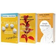 Pachet de 3 carti seria Creierul si inteligenta emotiilor, Insusiri modificate, Emotii vindecatoare Daniel Goleman Dalai Lama