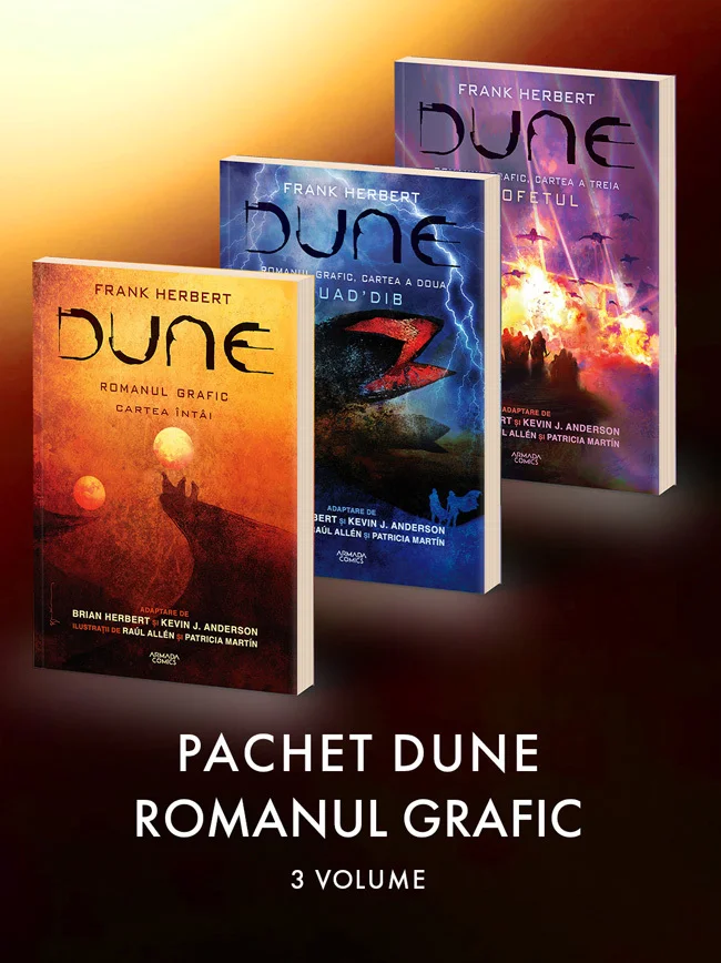 Pachet Dune Romanul grafic 3 vol.