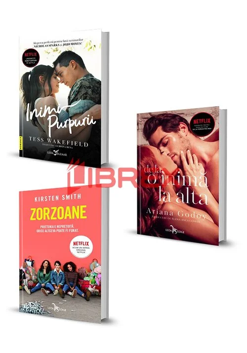 Pachet Ecranizari Netflix. Set 3 carti