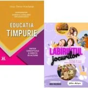 Pachet Educatia timpurie si Antologie de jocuri pentru prescolari si scolari - Sorin Cristea, Anca Bulboaca