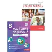 Pachet Evaluarea Nationala 2026 Clasa a 8-a. Matematica si Ghid complet pentru Limba si literatura romana - Gabriel Popa, Marinela Pantazi