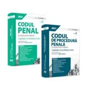 Pachet format din 2 titluri Codul penal si legislatie conexa 2021, Codul de procedura penala si legislatie conexa 2021 - Dan Lupascu