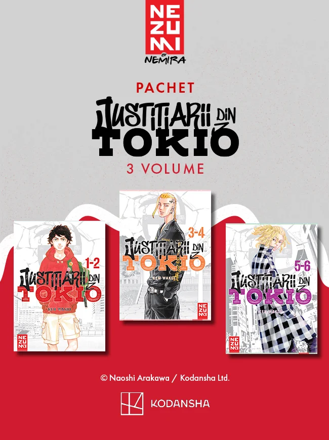 Pachet Justițiarii din Tokio Omnibus (Vol. 1 + 6)