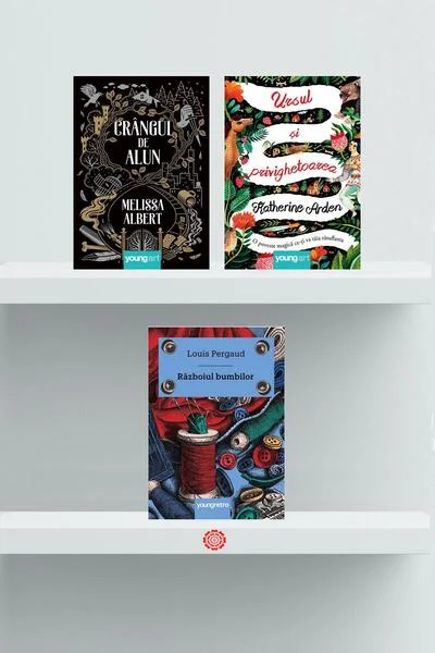 Pachet Lectura la 12 ani+ - Adina Popescu, Louis Pergaud, Melissa Albert - Young Art